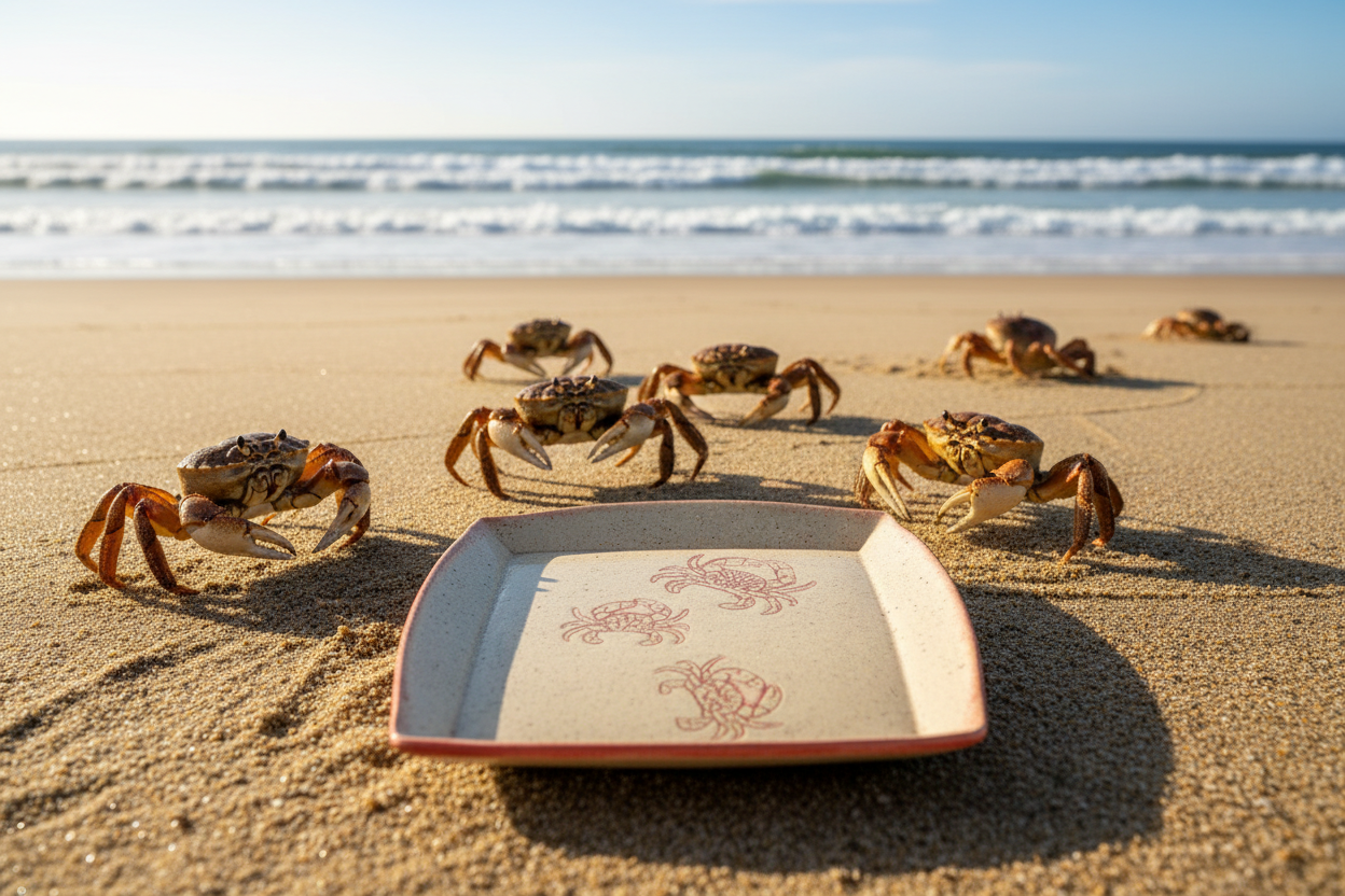 Dungenous Crab Plate